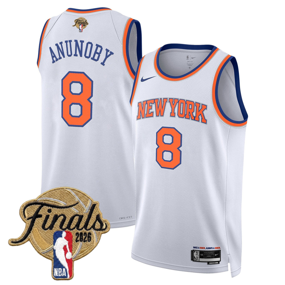 2026 Men's NYK Finals Swingman Jersey - All Stitched
