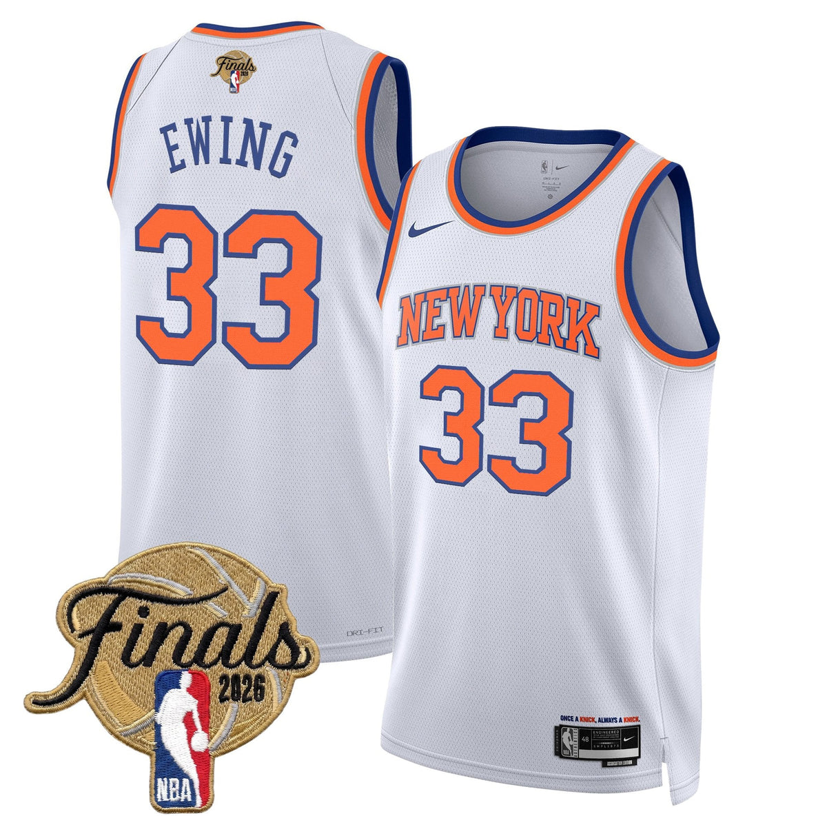 2026 Men's NYK Finals Swingman Jersey - All Stitched