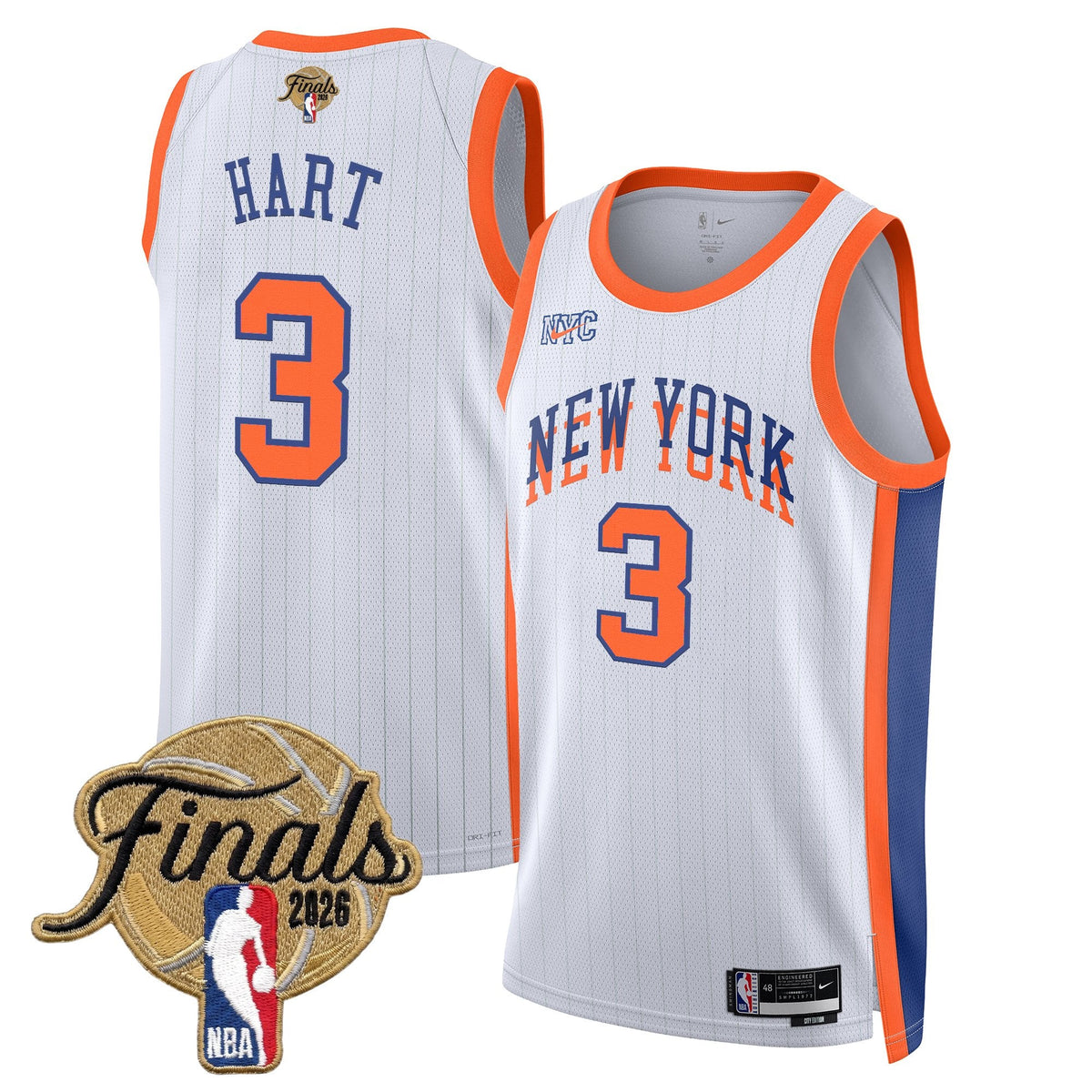 2026 Men's NYK Finals Swingman Jersey - All Stitched