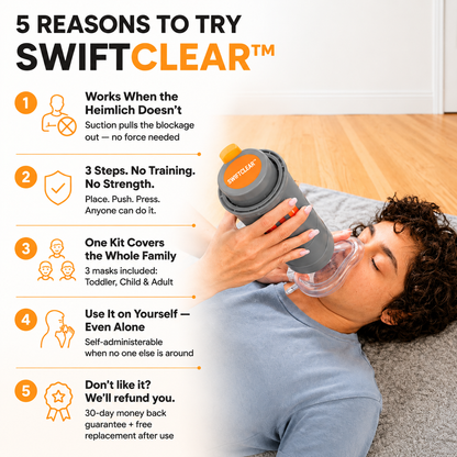 SwiftClear™ Anti-Choking Rescue Device