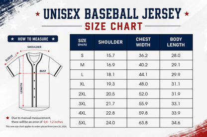 Patriotic Statue of Liberty 1776–2026 - USA 250th Anniversary Baseball Jersey Unisex Shirt