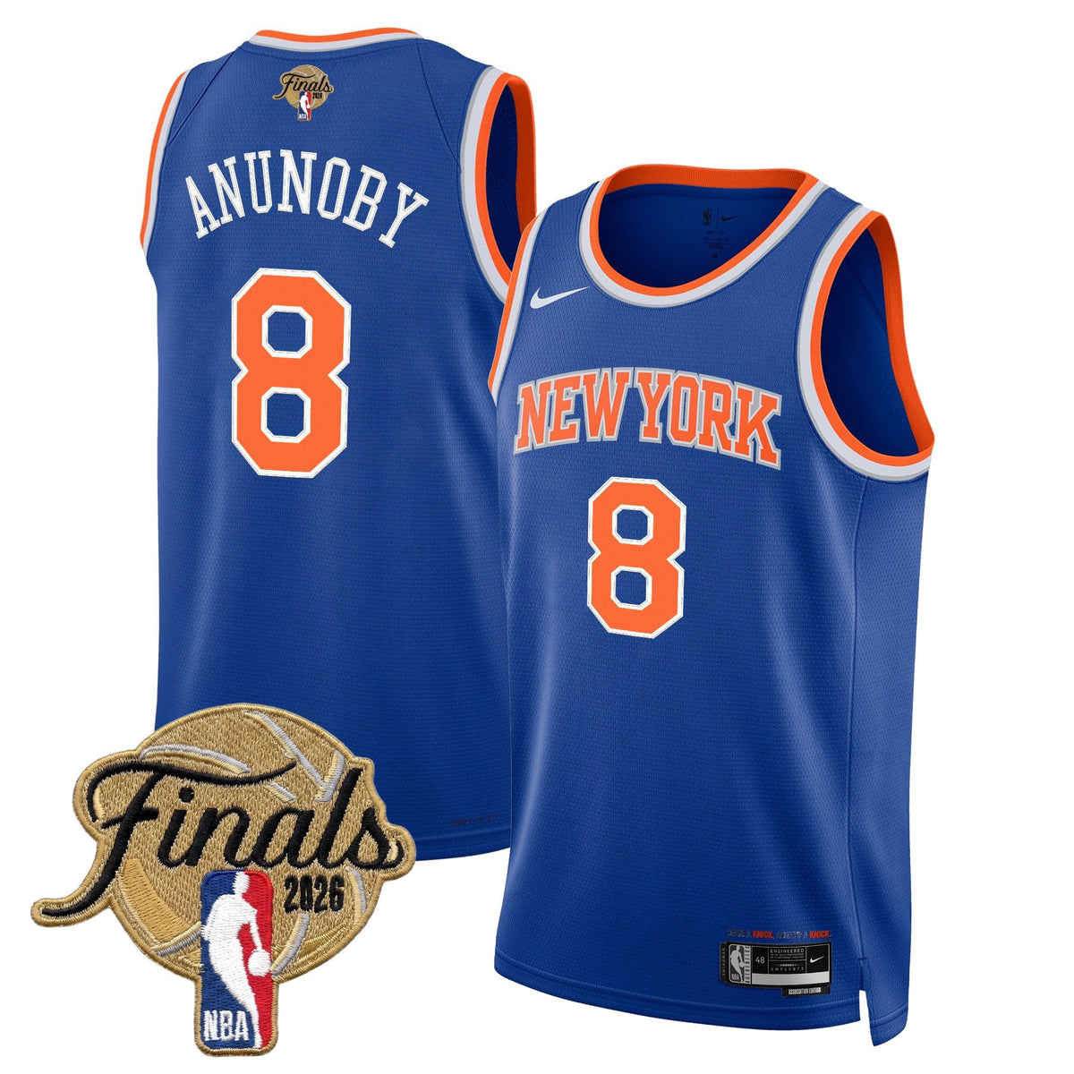 2026 Men's NYK Finals Swingman Jersey - All Stitched