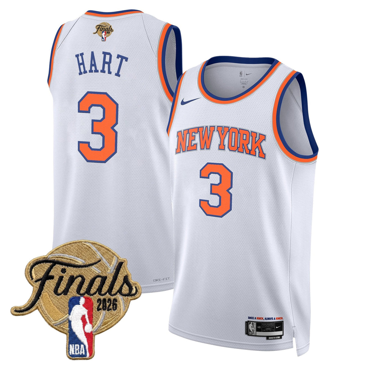 2026 Men's NYK Finals Swingman Jersey - All Stitched