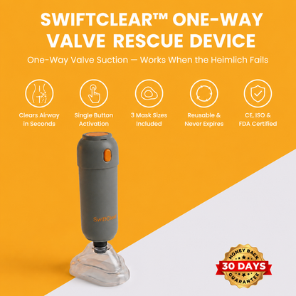 SwiftClear™ Anti-Choking Rescue Device