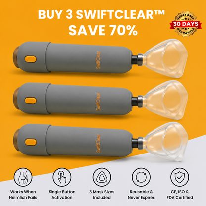 SwiftClear™ Anti-Choking Rescue Device