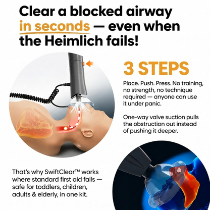 SwiftClear™ Anti-Choking Rescue Device