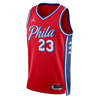 Unisex Philadelphia 76ers LeBron James Royal Swingman Jersey